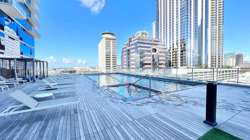 AVAILABLE NOW!! FURNISHED 1 Bedroom, 1 Bath condo unit at Azure Ala Moana property image