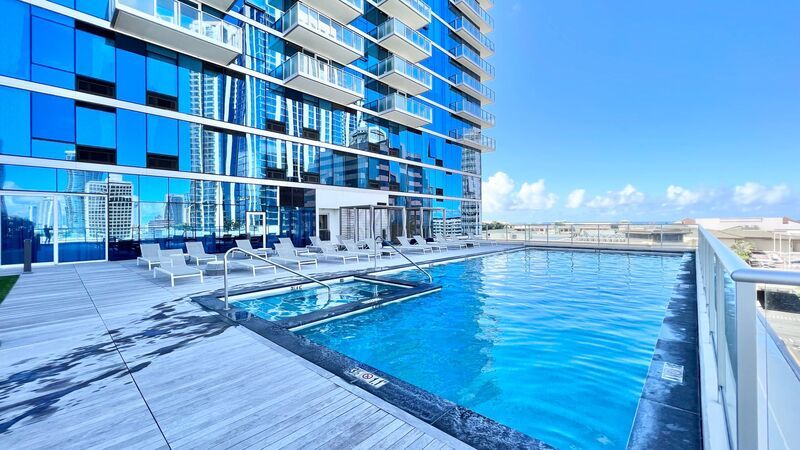 AVAILABLE NOW!! FURNISHED 1 Bedroom, 1 Bath condo unit at Azure Ala Moana property image