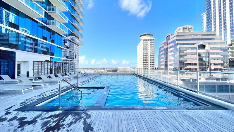 AVAILABLE NOW!! FURNISHED 1 Bedroom, 1 Bath condo unit at Azure Ala Moana property image
