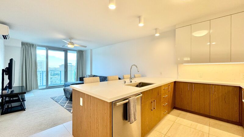 AVAILABLE NOW!! FURNISHED 1 Bedroom, 1 Bath condo unit at Azure Ala Moana property image