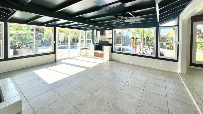 AVAILABLE NOW! 3 BED/2 BATH HOME IN KAILUA W/2 CAR CARPORT, YARD, POOL AND CLOSE TO BEACH!! property image