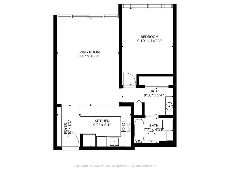 OCEAN VIEWS!! Pearl Regency 1 bed 1 bath 2 ASSIGNED PARKING STALLS, Immaculate Unit property image
