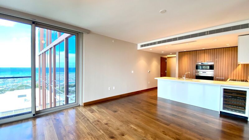 Lowest Priced 2-Bed Unit in ONE Ala Moana!!! PENTHOUSE 2 BED/2BATH with Ocean & Mountain Views! property image