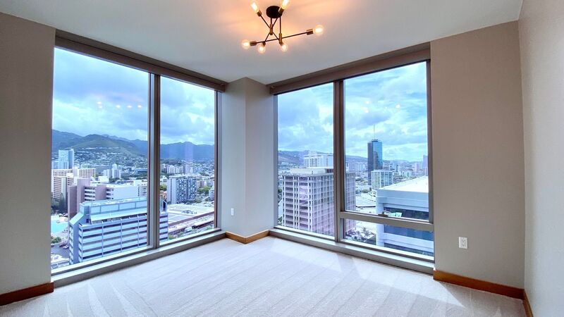 Lowest Priced 2-Bed Unit in ONE Ala Moana!!! PENTHOUSE 2 BED/2BATH with Ocean & Mountain Views! property image