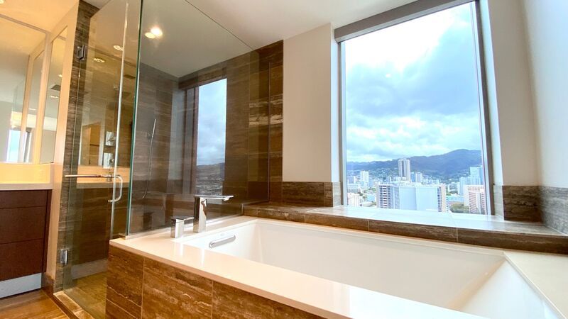 Lowest Priced 2-Bed Unit in ONE Ala Moana!!! PENTHOUSE 2 BED/2BATH with Ocean & Mountain Views! property image