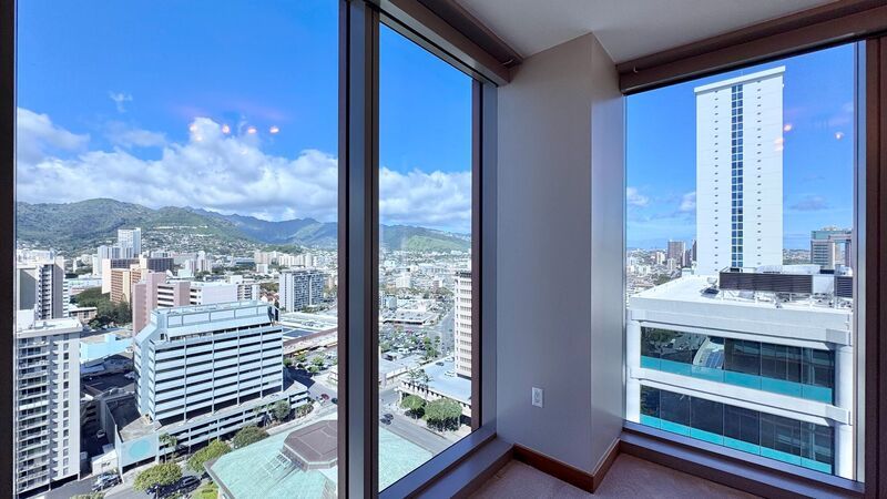 Lowest Priced 2-Bed Unit in ONE Ala Moana!!! PENTHOUSE 2 BED/2BATH with Ocean & Mountain Views! property image