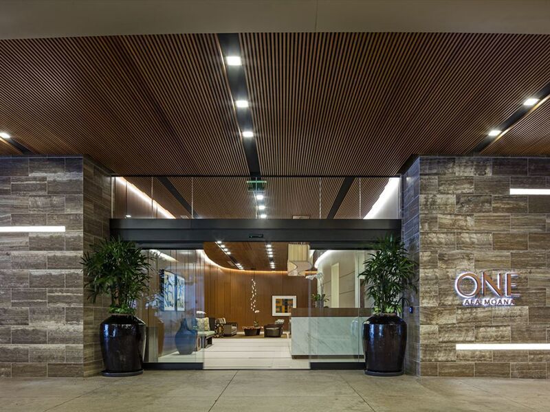 Lowest Priced 2-Bed Unit in ONE Ala Moana!!! PENTHOUSE 2 BED/2BATH with Ocean & Mountain Views! property image